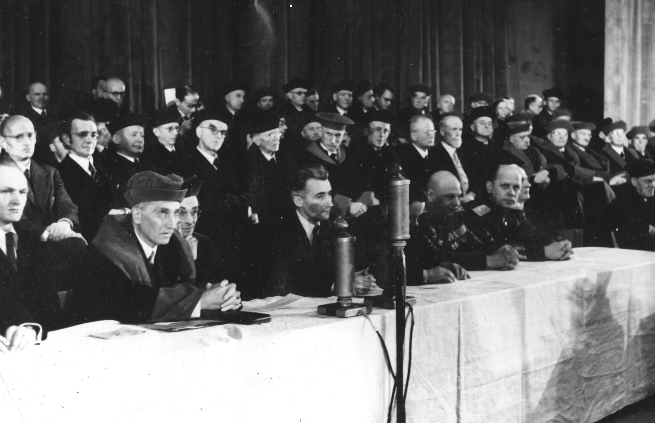 Eröffnung der Humboldt-Universität Berlin 1946