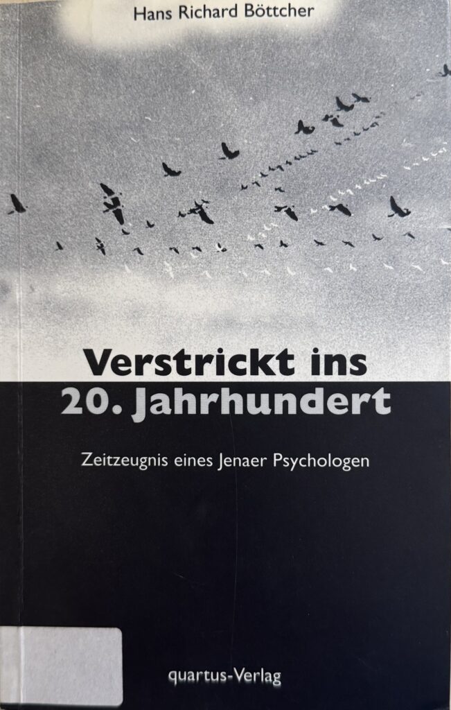 Böttcher, H.R., Autobiografie.Cover